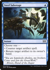 Steel Sabotage [Double Masters] MTG Single Magic: The Gathering  | Multizone: Comics And Games