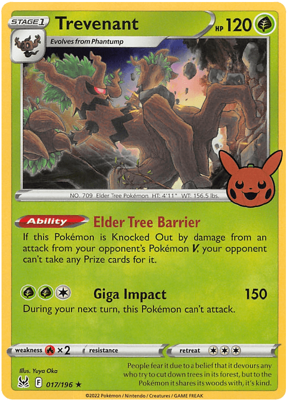 Trevenant (017/196) [Trick or Trade 2023] Pokemon Single Pokémon  | Multizone: Comics And Games