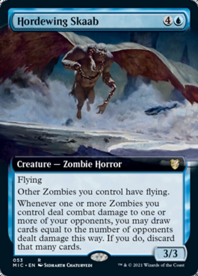 Hordewing Skaab (Extended) [Innistrad: Midnight Hunt Commander] MTG Single Magic: The Gathering  | Multizone: Comics And Games