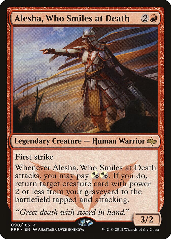 Alesha, Who Smiles at Death [Fate Reforged] MTG Single Magic: The Gathering  | Multizone: Comics And Games
