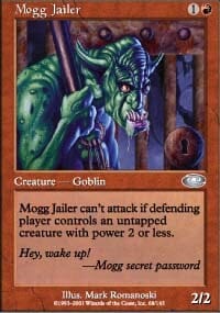 Mogg Jailer [Planeshift] MTG Single Magic: The Gathering  | Multizone: Comics And Games