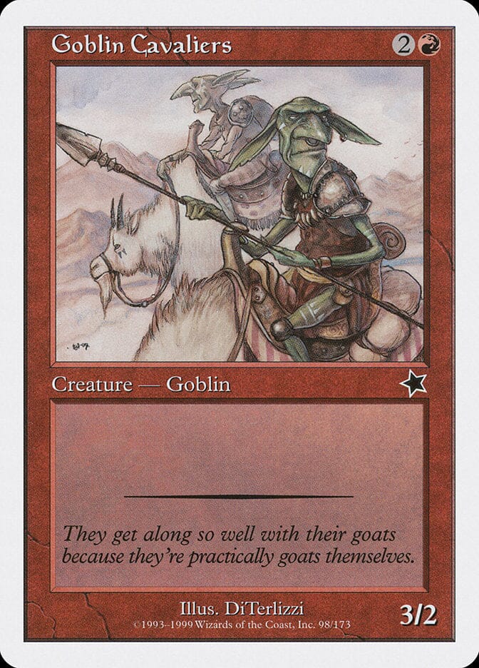 Goblin Cavaliers [Starter 1999] MTG Single Magic: The Gathering  | Multizone: Comics And Games