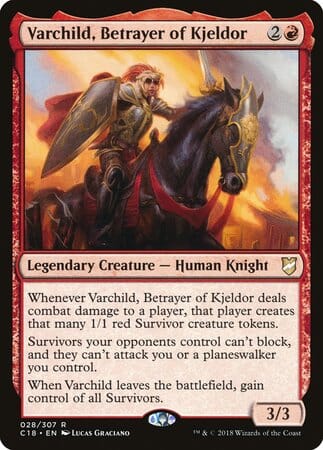 Varchild, Betrayer of Kjeldor [Commander 2018] MTG Single Magic: The Gathering  | Multizone: Comics And Games