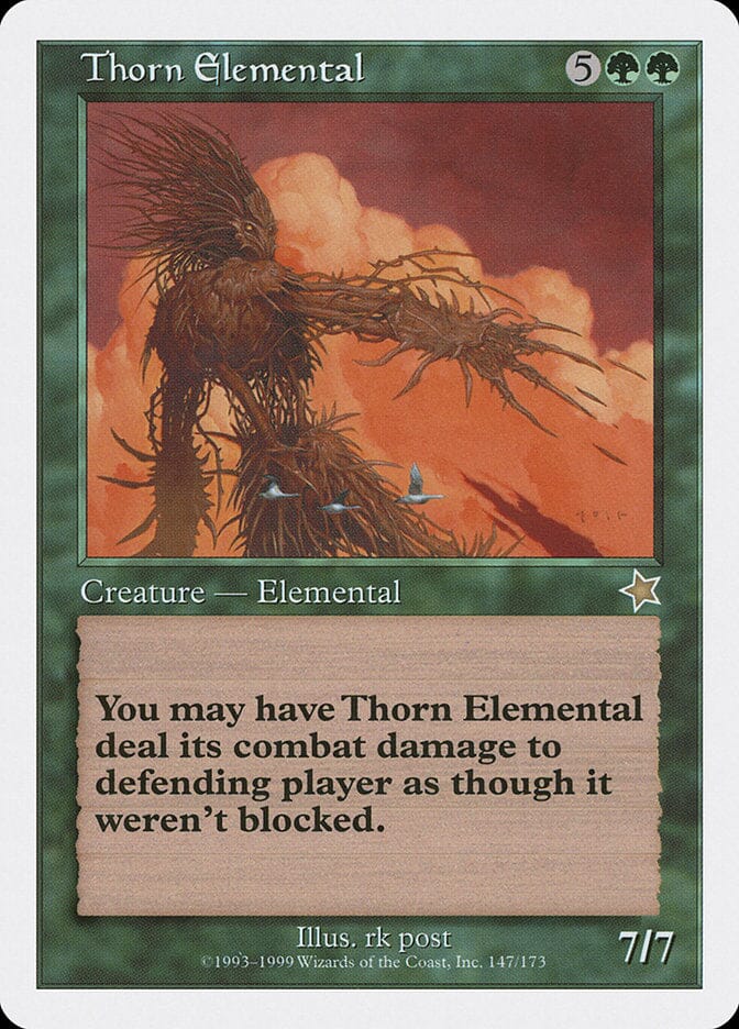 Thorn Elemental [Starter 1999] MTG Single Magic: The Gathering  | Multizone: Comics And Games