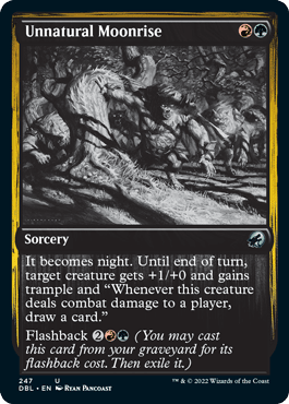 Unnatural Moonrise [Innistrad: Double Feature] MTG Single Magic: The Gathering  | Multizone: Comics And Games