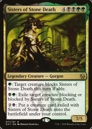 Sisters of Stone Death [GRN Guild Kit] MTG Single Magic: The Gathering  | Multizone: Comics And Games