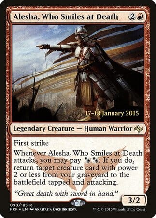 Alesha, Who Smiles at Death [Fate Reforged Promos] | Multizone: Comics And Games