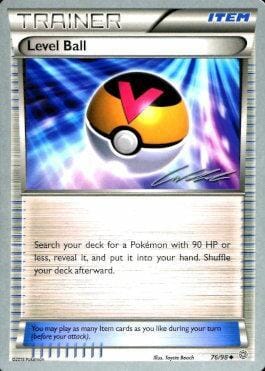 Level Ball (76/98) (Ninja Blitz - Cody Walinski) [World Championships 2016] Pokemon Single Pokémon  | Multizone: Comics And Games