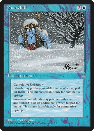 Snowfall [Ice Age] MTG Single Magic: The Gathering  | Multizone: Comics And Games