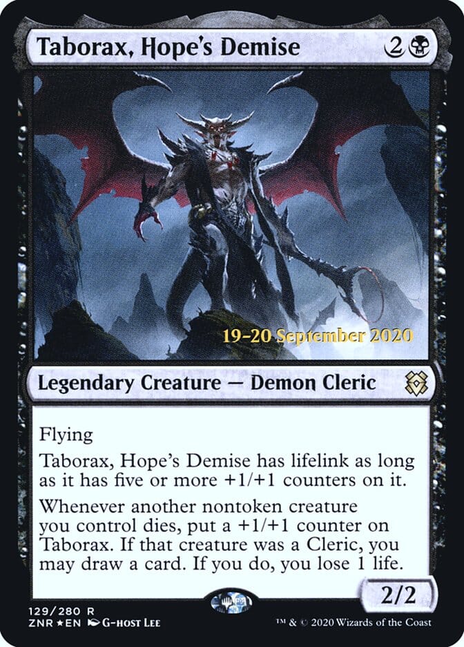 Taborax, Hope's Demise [Zendikar Rising Prerelease Promos] MTG Single Magic: The Gathering  | Multizone: Comics And Games