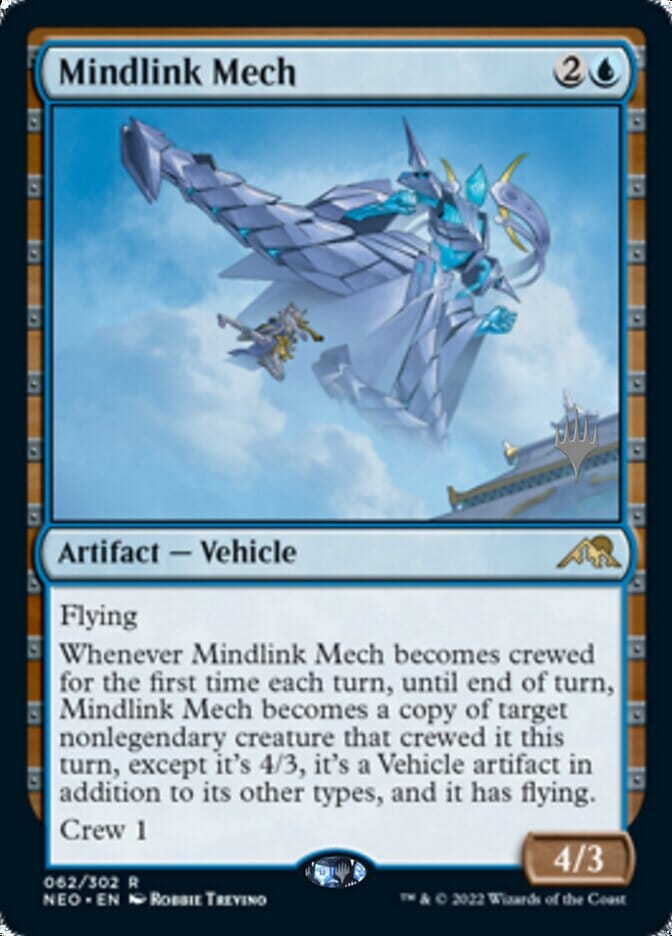 Mindlink Mech (Promo Pack) [Kamigawa: Neon Dynasty Promos] MTG Single Magic: The Gathering  | Multizone: Comics And Games