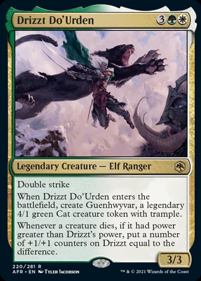 Drizzt Do'Urden [Dungeons & Dragons: Adventures in the Forgotten Realms] MTG Single Magic: The Gathering  | Multizone: Comics And Games