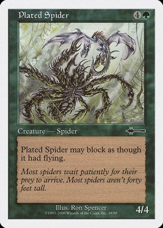 Plated Spider [Beatdown Box Set] MTG Single Magic: The Gathering  | Multizone: Comics And Games