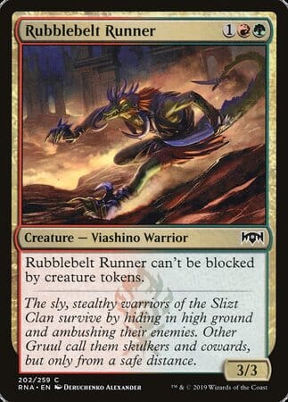 Rubblebelt Runner [Ravnica Allegiance] MTG Single Magic: The Gathering  | Multizone: Comics And Games