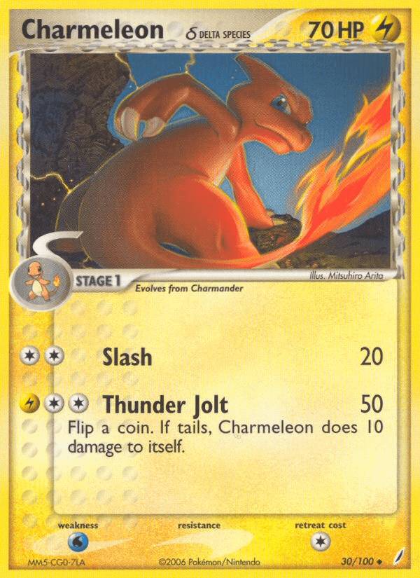 Charmeleon (30/100) (Delta Species) [EX: Crystal Guardians] Pokemon Single Pokémon  | Multizone: Comics And Games