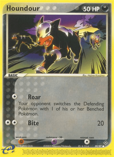 Houndour (59/97) [EX: Dragon] Pokemon Single Pokémon  | Multizone: Comics And Games