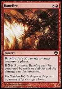 Banefire [Duels of the Planeswalkers] MTG Single Magic: The Gathering  | Multizone: Comics And Games