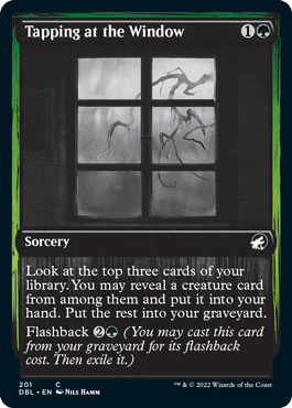 Tapping at the Window [Innistrad: Double Feature] MTG Single Magic: The Gathering  | Multizone: Comics And Games
