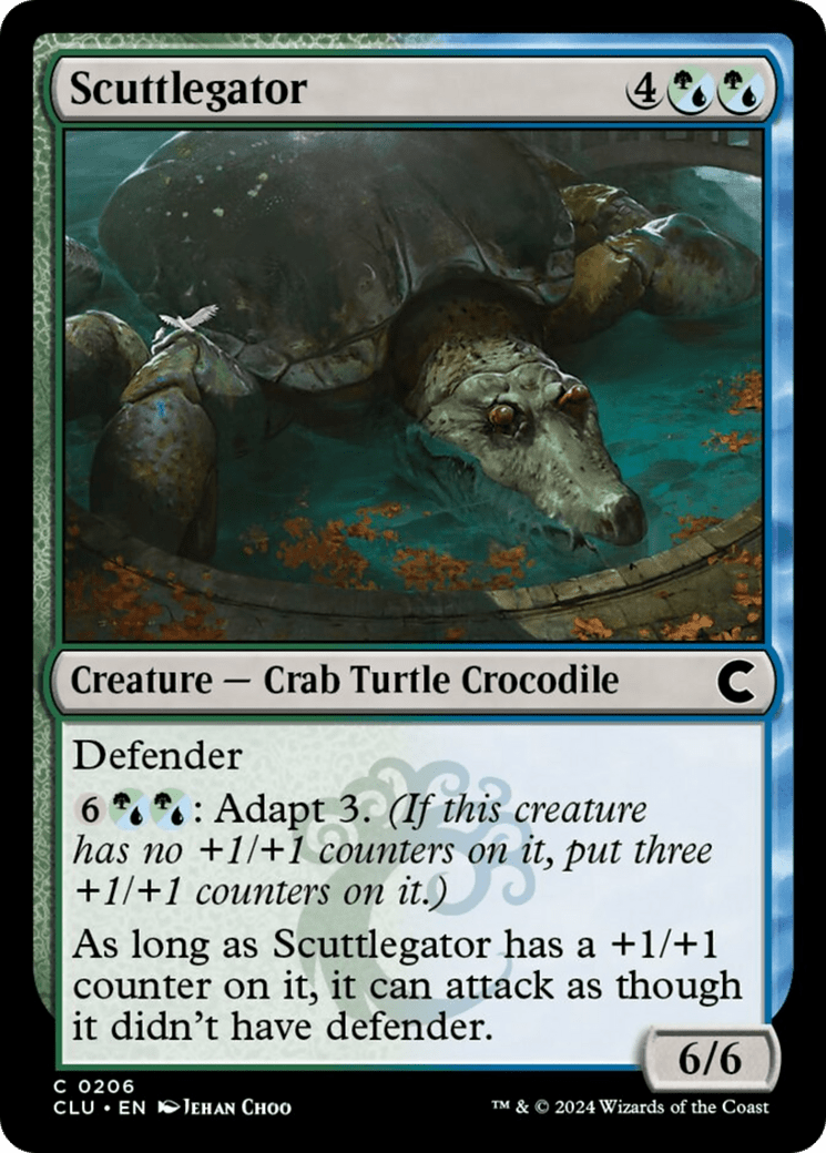Scuttlegator [Ravnica: Clue Edition] MTG Single Magic: The Gathering  | Multizone: Comics And Games