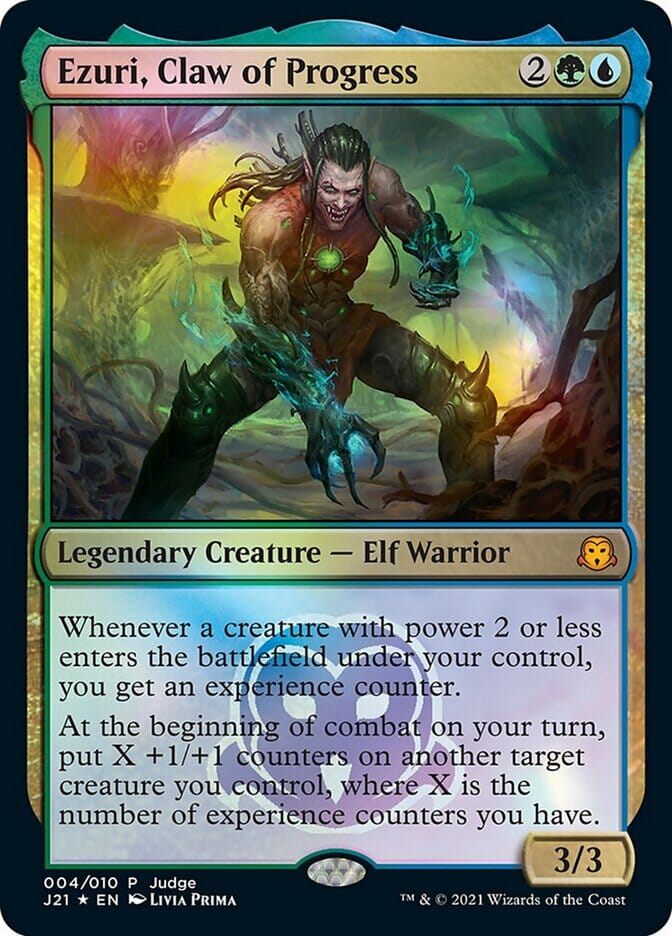 Ezuri, Claw of Progress [Judge Gift Cards 2021] MTG Single Magic: The Gathering  | Multizone: Comics And Games