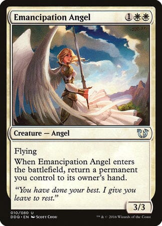 Emancipation Angel [Duel Decks: Blessed vs. Cursed] MTG Single Magic: The Gathering  | Multizone: Comics And Games