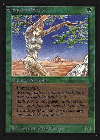 Shanodin Dryads (IE) [Intl. Collectors’ Edition] MTG Single Magic: The Gathering  | Multizone: Comics And Games