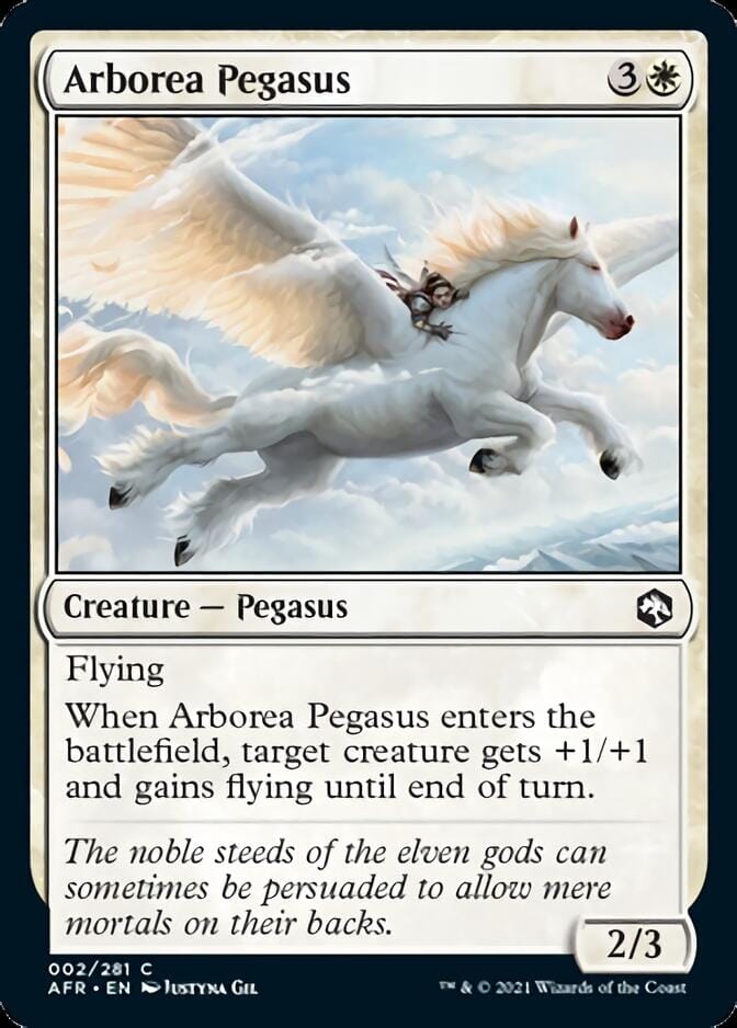 Arborea Pegasus [Dungeons & Dragons: Adventures in the Forgotten Realms] MTG Single Magic: The Gathering  | Multizone: Comics And Games