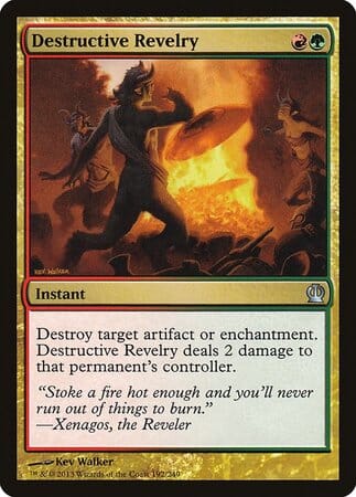 Destructive Revelry [Theros] MTG Single Magic: The Gathering  | Multizone: Comics And Games
