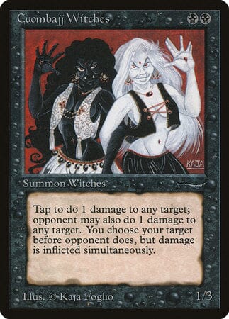 Cuombajj Witches [Arabian Nights] MTG Single Magic: The Gathering  | Multizone: Comics And Games