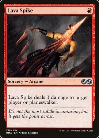 Lava Spike [Ultimate Masters] MTG Single Magic: The Gathering  | Multizone: Comics And Games