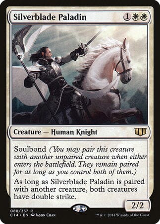Silverblade Paladin [Commander 2014] MTG Single Magic: The Gathering  | Multizone: Comics And Games
