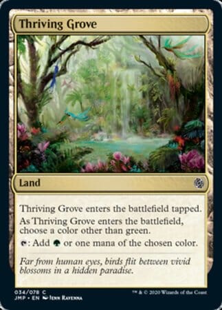 Thriving Grove [Jumpstart] MTG Single Magic: The Gathering  | Multizone: Comics And Games