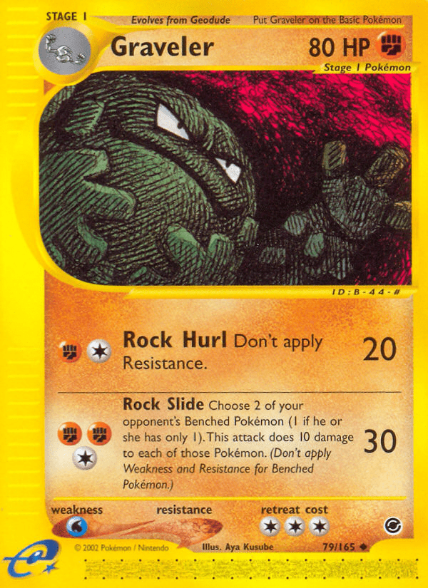 Graveler (79/165) [Expedition: Base Set] Pokemon Single Pokémon  | Multizone: Comics And Games