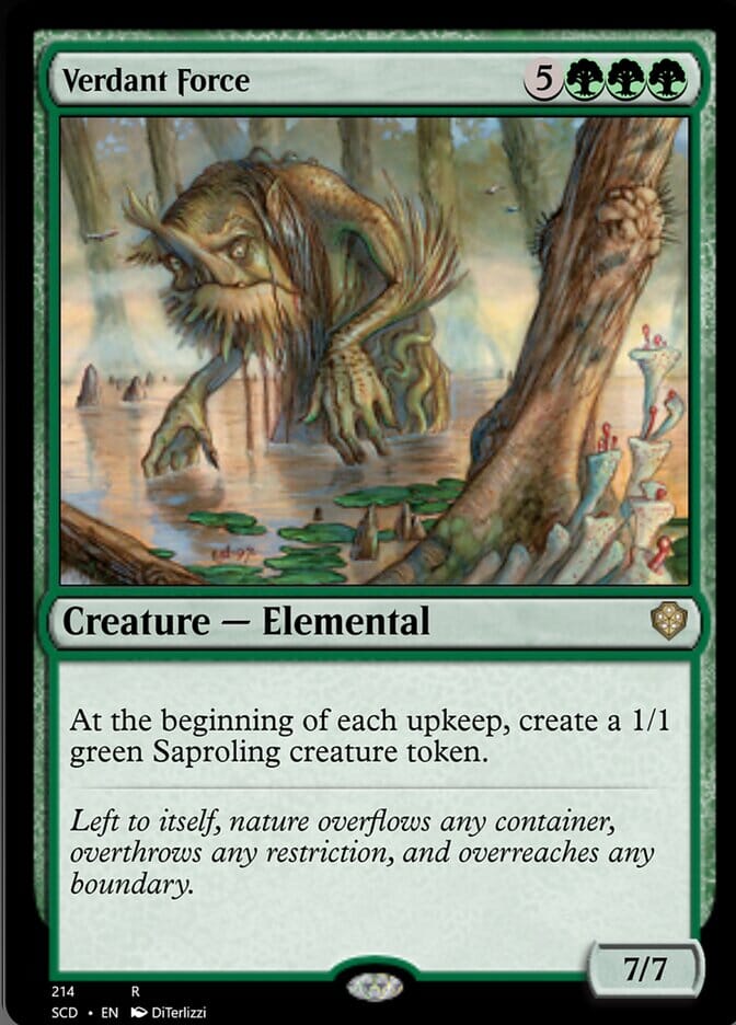 Verdant Force [Starter Commander Decks] MTG Single Magic: The Gathering  | Multizone: Comics And Games