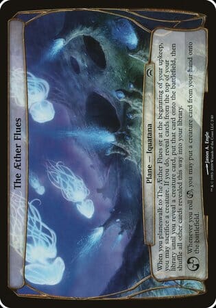 The Aether Flues (Planechase) [Planechase Planes] MTG Single Magic: The Gathering  | Multizone: Comics And Games
