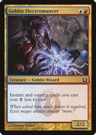 Goblin Electromancer [Return to Ravnica] MTG Single Magic: The Gathering  | Multizone: Comics And Games