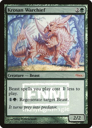 Krosan Warchief [Friday Night Magic 2004] MTG Single Magic: The Gathering  | Multizone: Comics And Games