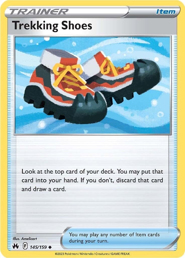 Trekking Shoes (145/159) [Sword & Shield: Crown Zenith] Pokemon Single Pokémon  | Multizone: Comics And Games