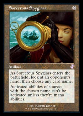 Sorcerous Spyglass (Timeshifted) [Time Spiral Remastered] MTG Single Magic: The Gathering  | Multizone: Comics And Games