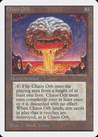 Chaos Orb [Unlimited Edition] MTG Single Magic: The Gathering  | Multizone: Comics And Games