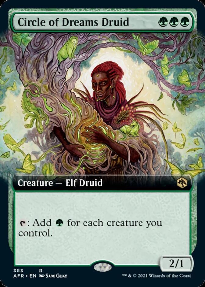 Circle of Dreams Druid (Extended) [Dungeons & Dragons: Adventures in the Forgotten Realms] MTG Single Magic: The Gathering  | Multizone: Comics And Games