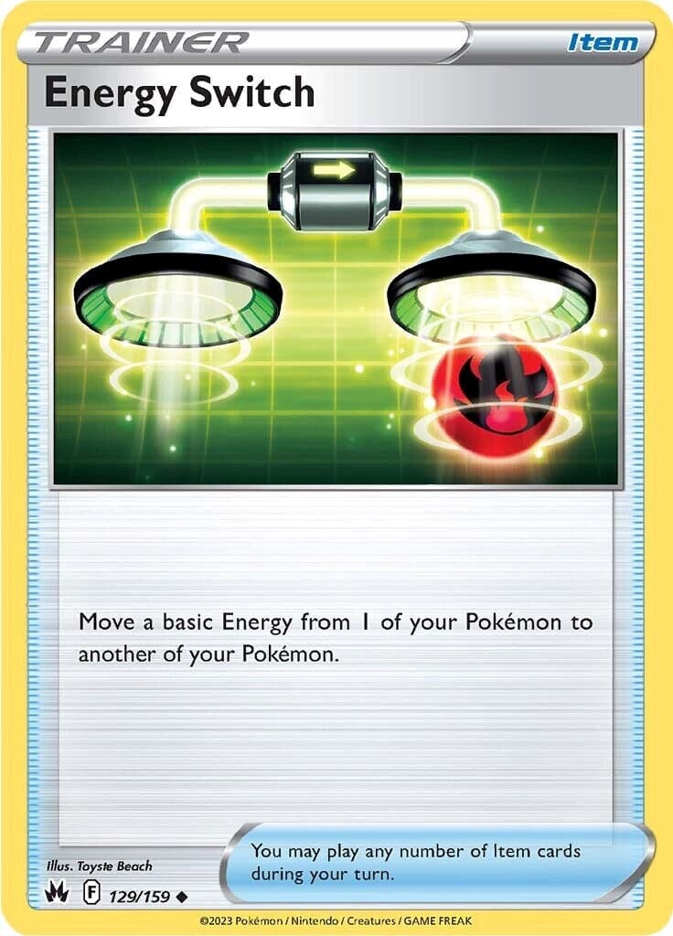 Energy Switch (129/159) [Sword & Shield: Crown Zenith] Pokemon Single Pokémon  | Multizone: Comics And Games