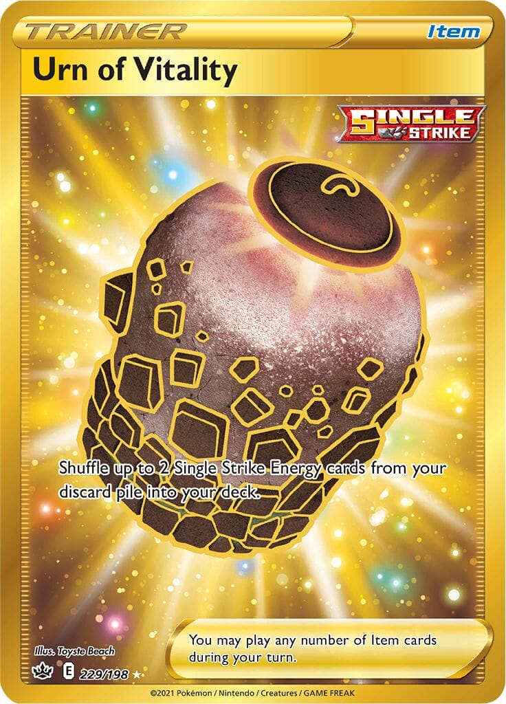 Urn of Vitality (229/198) [Sword & Shield: Chilling Reign] Pokemon Single Pokémon  | Multizone: Comics And Games