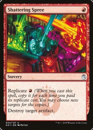 Shattering Spree [GRN Guild Kit] MTG Single Magic: The Gathering  | Multizone: Comics And Games