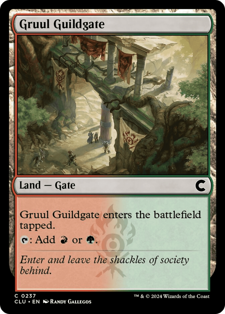 Gruul Guildgate [Ravnica: Clue Edition] MTG Single Magic: The Gathering  | Multizone: Comics And Games