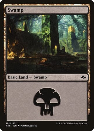 Swamp (181) [Fate Reforged] MTG Single Magic: The Gathering  | Multizone: Comics And Games