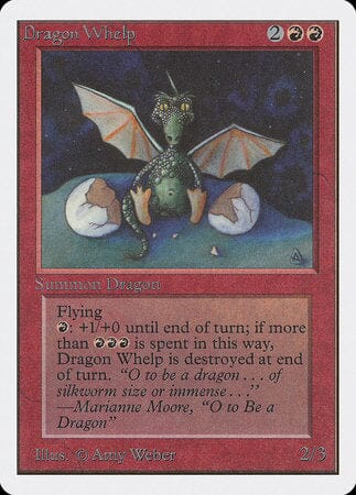 Dragon Whelp [Unlimited Edition] MTG Single Magic: The Gathering  | Multizone: Comics And Games