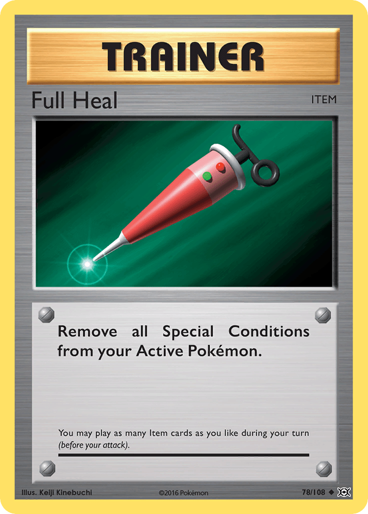 Full Heal (78/108) [XY: Evolutions] Pokemon Single Pokémon  | Multizone: Comics And Games