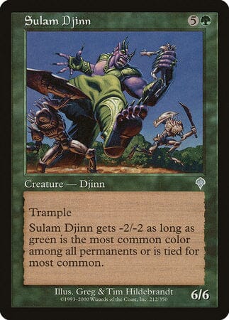 Sulam Djinn [Invasion] MTG Single Magic: The Gathering  | Multizone: Comics And Games