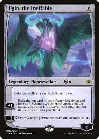 Ugin, the Ineffable [War of the Spark] MTG Single Magic: The Gathering  | Multizone: Comics And Games